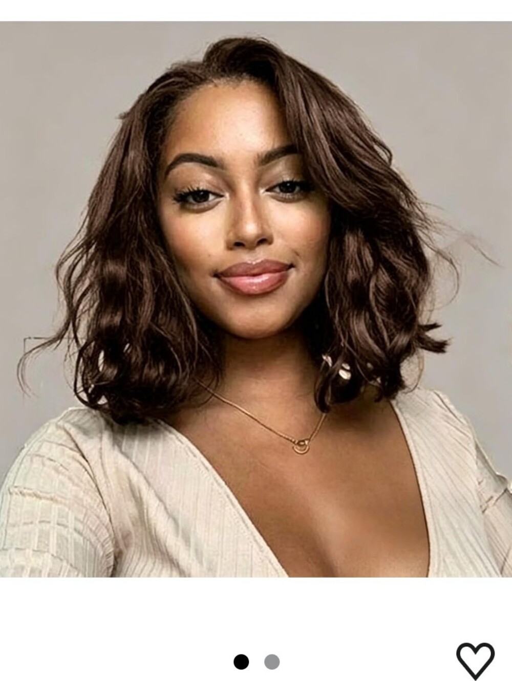 14 Inch Chocolate Brown Lace Front Wig Human Hair 200 Density Pre Plucked